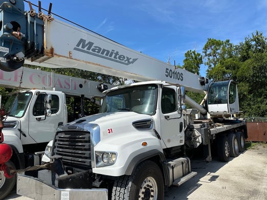 Used 2016 Manitex 50155S on Used 2017 Freightliner 114SD