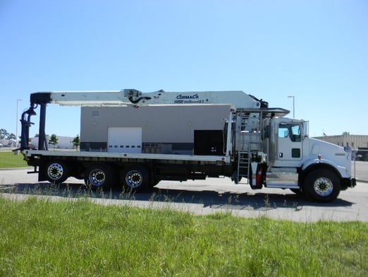 Used 2015 Cormach 30000 WB65 on Used 2015 Kenworth T800