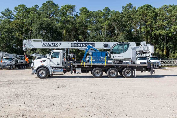 New Manitex 50155SHL on New Peterbilt 567