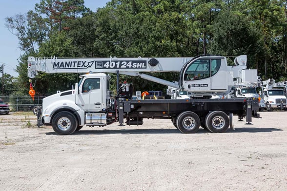 New Manitex 40124SHL SWB on New Kenworth T880