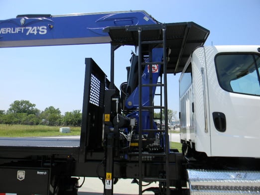 Used 2022 Manitex PL 74 S on Used 2022 Freightliner 114SD