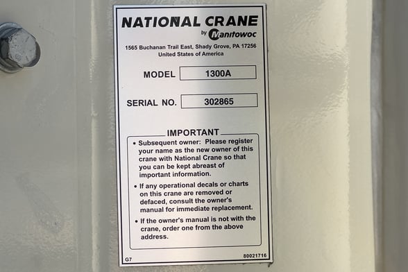 Used 2022 National 13110A on Used 2023 Peterbilt 348