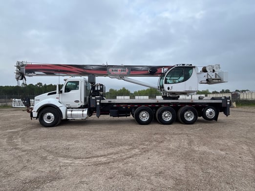 Used 2018 Manitex TC50155HL on Used 2019 Kenworth T880