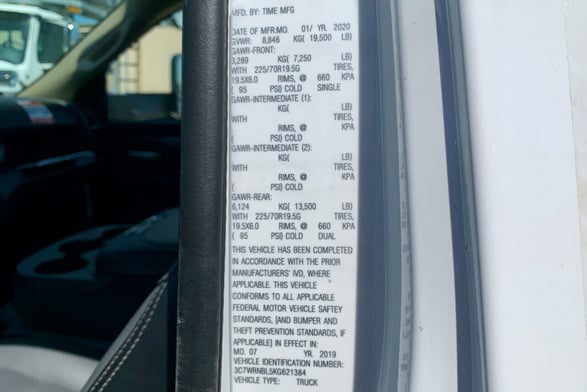 Used 2020 Versalift SST-40-EIH on Used 2019 Ram 5500