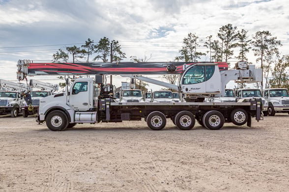 Used 2019 Manitex TC50155HL on Used 2020 Kenworth T880