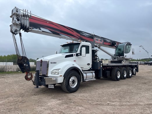 Used 2018 Manitex TC50155HL on Used 2019 Kenworth T880