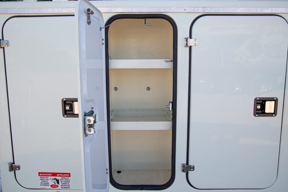 Used 2022 Versalift VST-6000-MHI-04 on Used 2023 International HV507