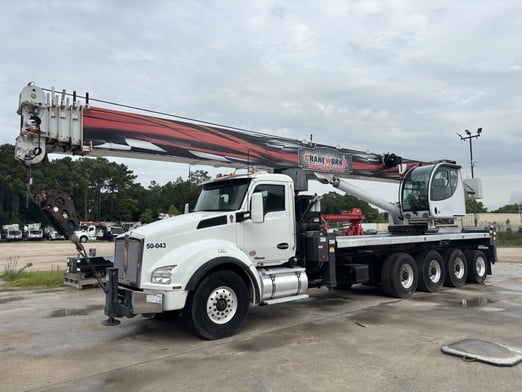 Used 2018 Manitex TC50155S on Used 2018 Kenworth T880