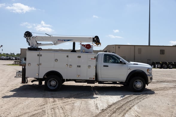 Used 2022 Stellar 7621 TMAX 1-11 service body on Used 2022 Ram 5500