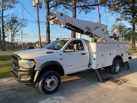 Used 2020 Versalift VST-47-I on Used 2019 Ram 5500