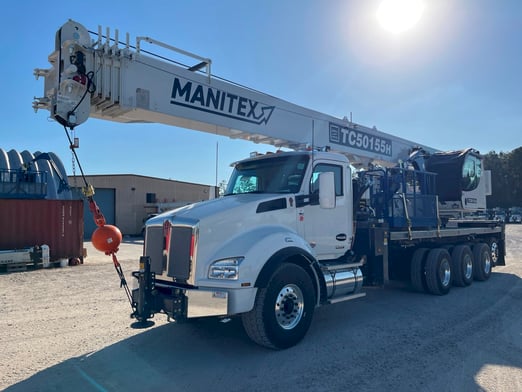 Used 2024 Manitex TC50155HL on Kenworth