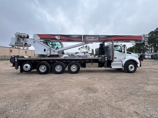 Used 2018 Manitex TC50155HL on Used 2019 Kenworth T880