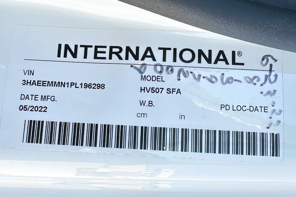 Used 2022 Versalift VST-6000-MHI-04 on Used 2023 International HV507