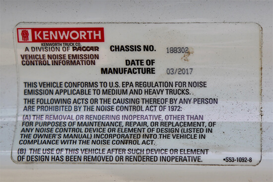 Used 2018 Manitex TC50155S on Used 2018 Kenworth T880
