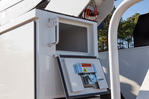 Used 2023 Versalift VN-555-MHI on Used 2024 International HV607