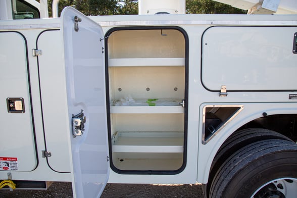 Used 2022 Versalift VST-6000-MHI-04 on Used 2023 International HV507