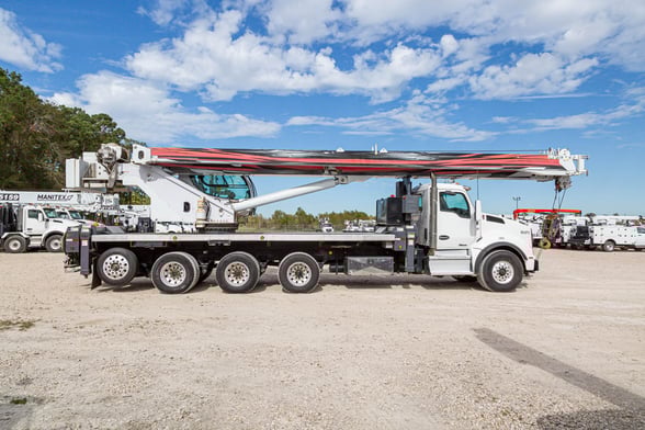 Used 2019 Manitex TC50155HL on Used 2020 Kenworth T880
