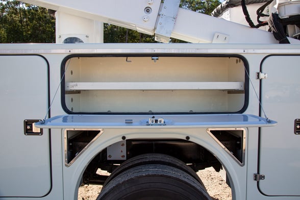 Used 2022 Versalift VST-6000-MHI-04 on Used 2023 International HV507