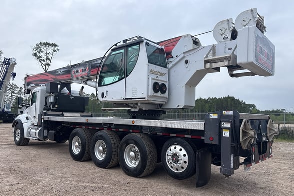Used 2018 Manitex TC50155HL on Used 2019 Kenworth T880