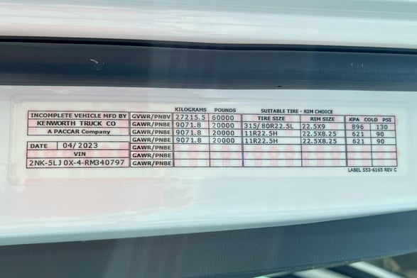 Used 2024 National 13110A on Used 2024 Kenworth T480