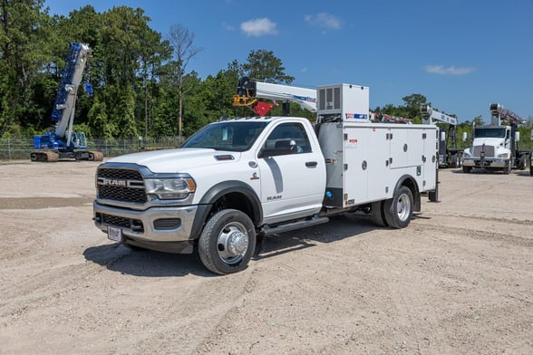 Used 2022 Stellar 7621 TMAX 1-11 service body on Used 2022 Ram 5500