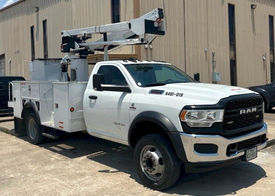 Used 2020 Versalift SST-40-EIH on Used 2019 Ram 5500