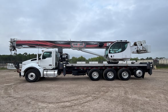 Used 2018 Manitex TC50155HL on Used 2019 Kenworth T880