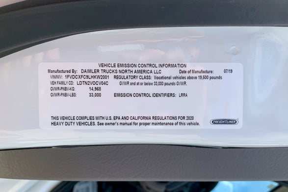 Used 2020 Versalift VST-6000-MHI-03 on Used 2020 Freightliner M2 106