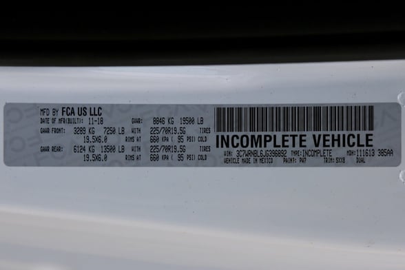 Used 2018 Versalift VST-47-I on Used 2018 Ram 5500