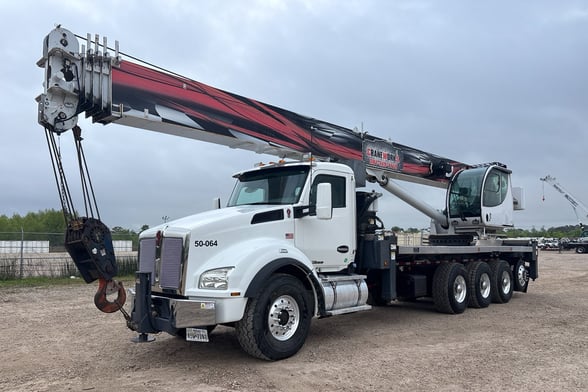 Used 2018 Manitex TC50155HL on Used 2019 Kenworth T880