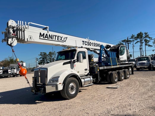 Used 2023 Manitex TC50155HL on Kenworth