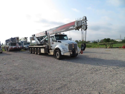 Used 2018 Manitex TC50155S on Used 2018 Kenworth T880