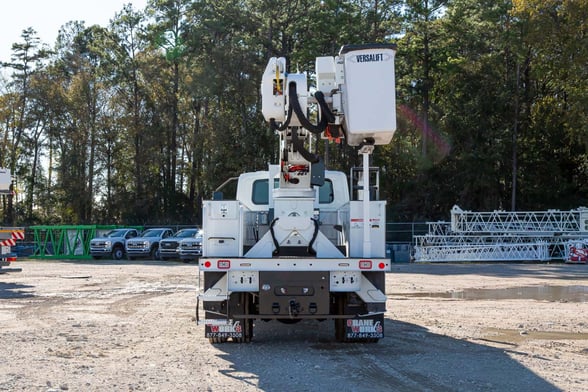 Used 2023 Versalift VN-555-MHI on Used 2024 International HV607