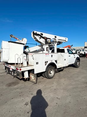 Used 2018 Versalift VST-47-I on Used 2018 Ram 5500