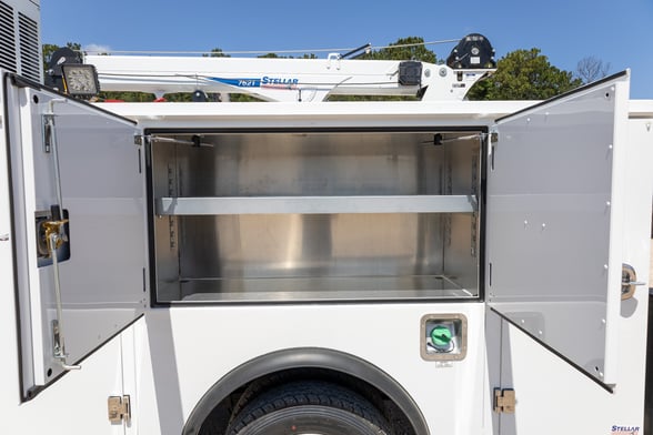 Used 2022 Stellar 7621 TMAX 1-11 service body on Used 2022 Ram 5500