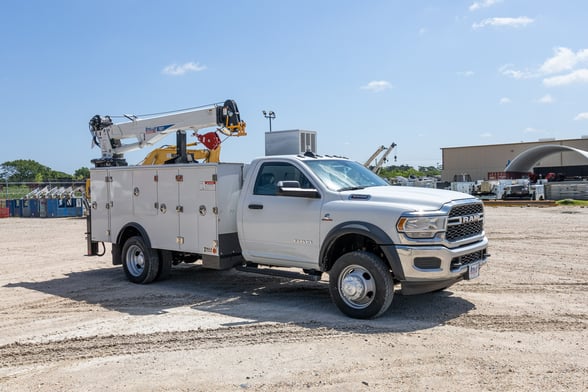 Used 2022 Stellar 7621 TMAX 1-11 service body on Used 2022 Ram 5500