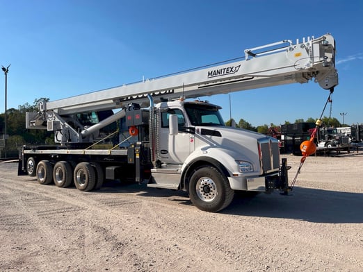Used 2024 Manitex TC50155HL on Kenworth
