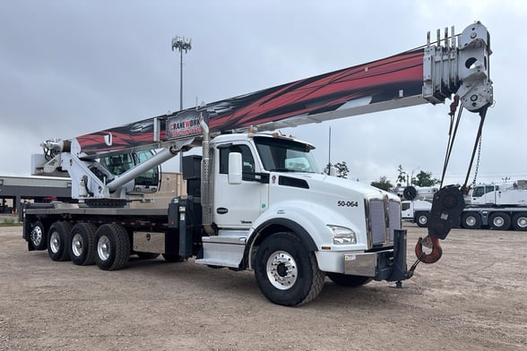 Used 2018 Manitex TC50155HL on Used 2019 Kenworth T880