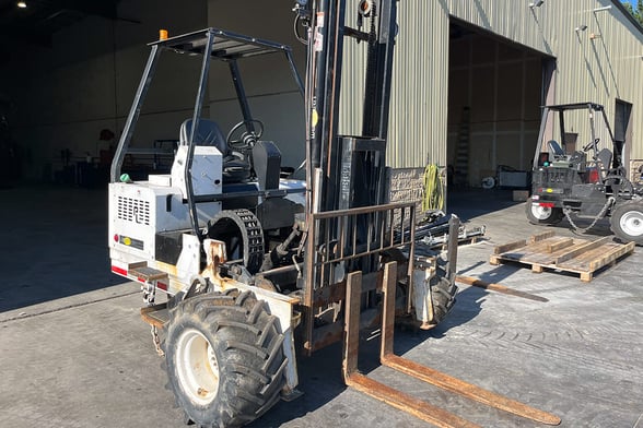Used 2017 Western Prowler P55R Truck Mounted Forklift