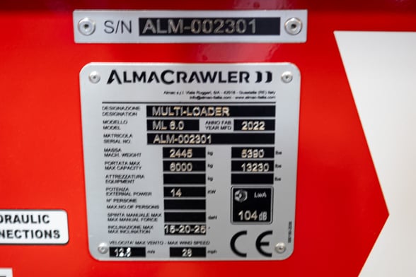 New AlmaCrawler Multi-Loader 6.0 Tracked Carrier