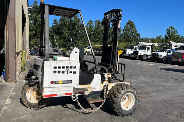 Used 2017 Western Prowler P55R Truck Mounted Forklift