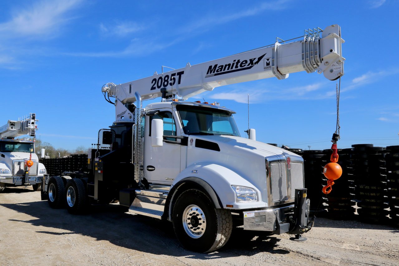 New Manitex 2085T Kenworth tractor mount 20-ton boom truck #BM-3014