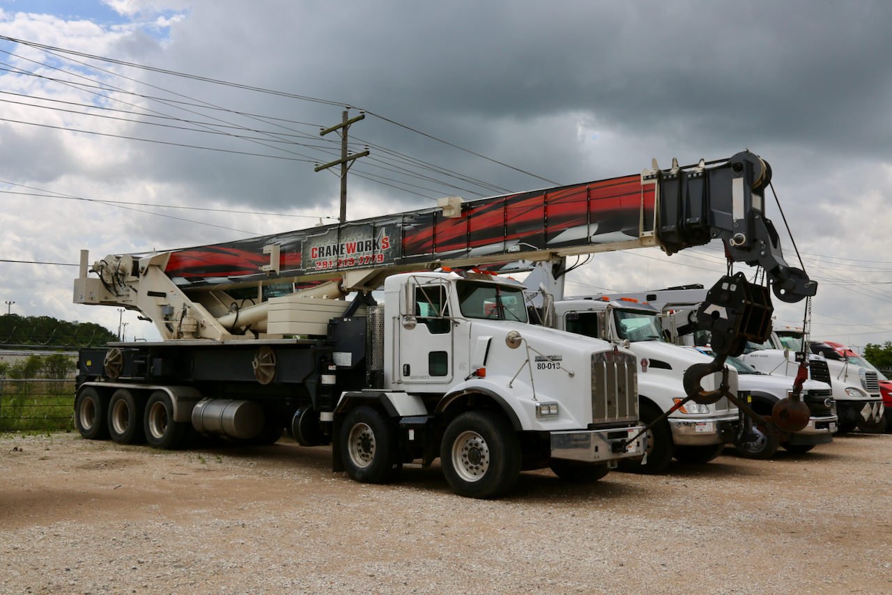 Used 2016 Terex Crossover 8000 80-ton boom truck for sale or rent #80-013