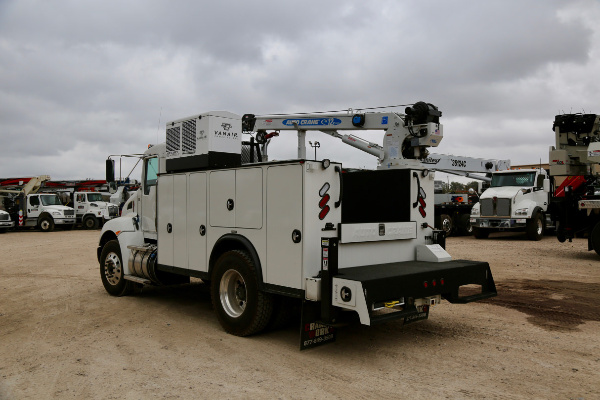 Sold New Auto Crane Titan 60 Mechanics Truck For Sale On Kenworth T370 Chassis Bm 2832