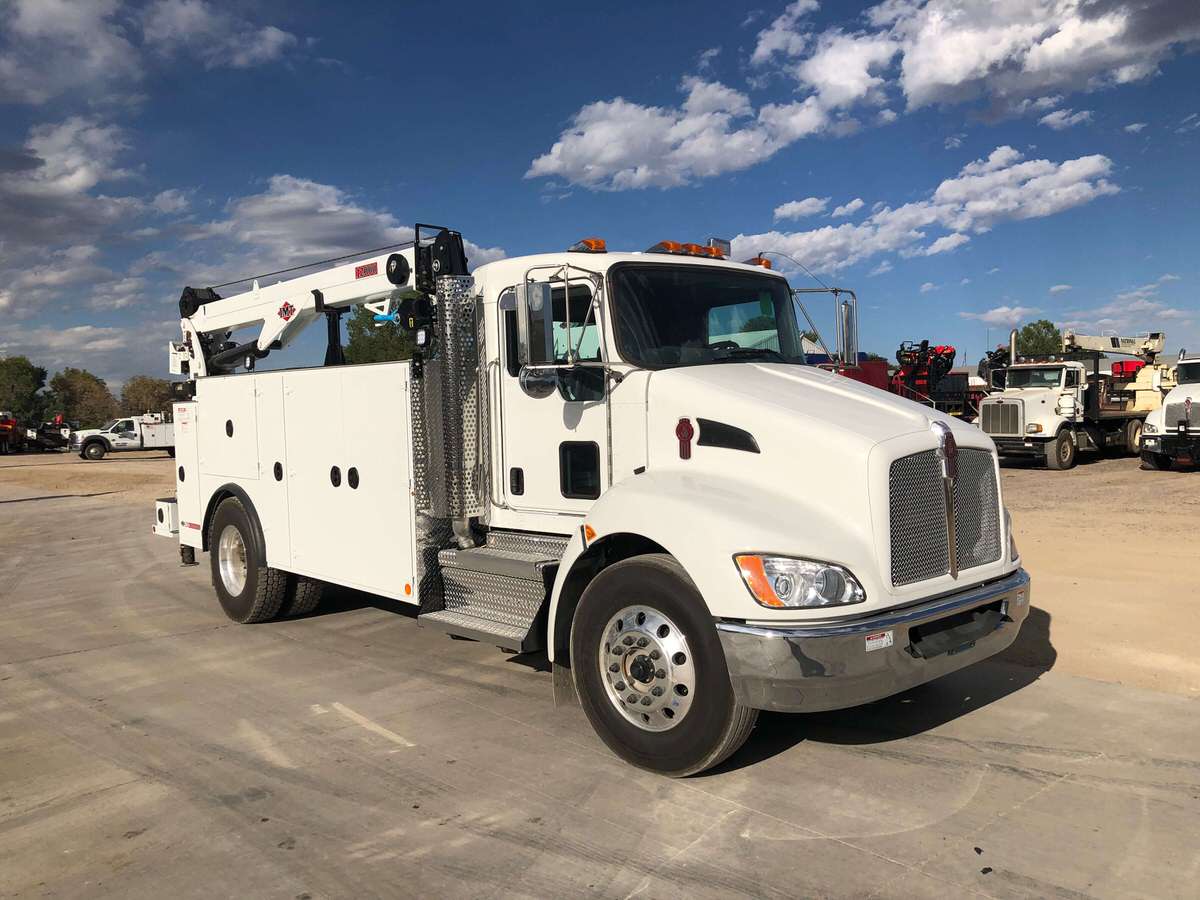 Used IMT Dominator III mechanics truck for sale or rent on 2020 Kenworth T370 #ST12-002