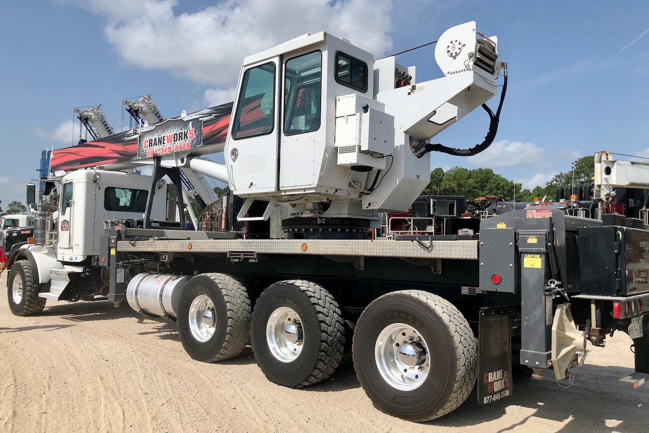 SOLD Used 2013 Manitex 5084S 50ton boom truck for sale or rent 50074