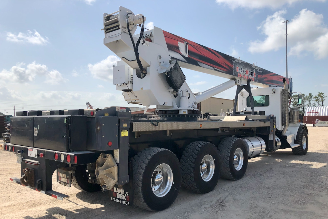 SOLD Used 2013 Manitex 5084S 50ton boom truck for sale or rent 50074