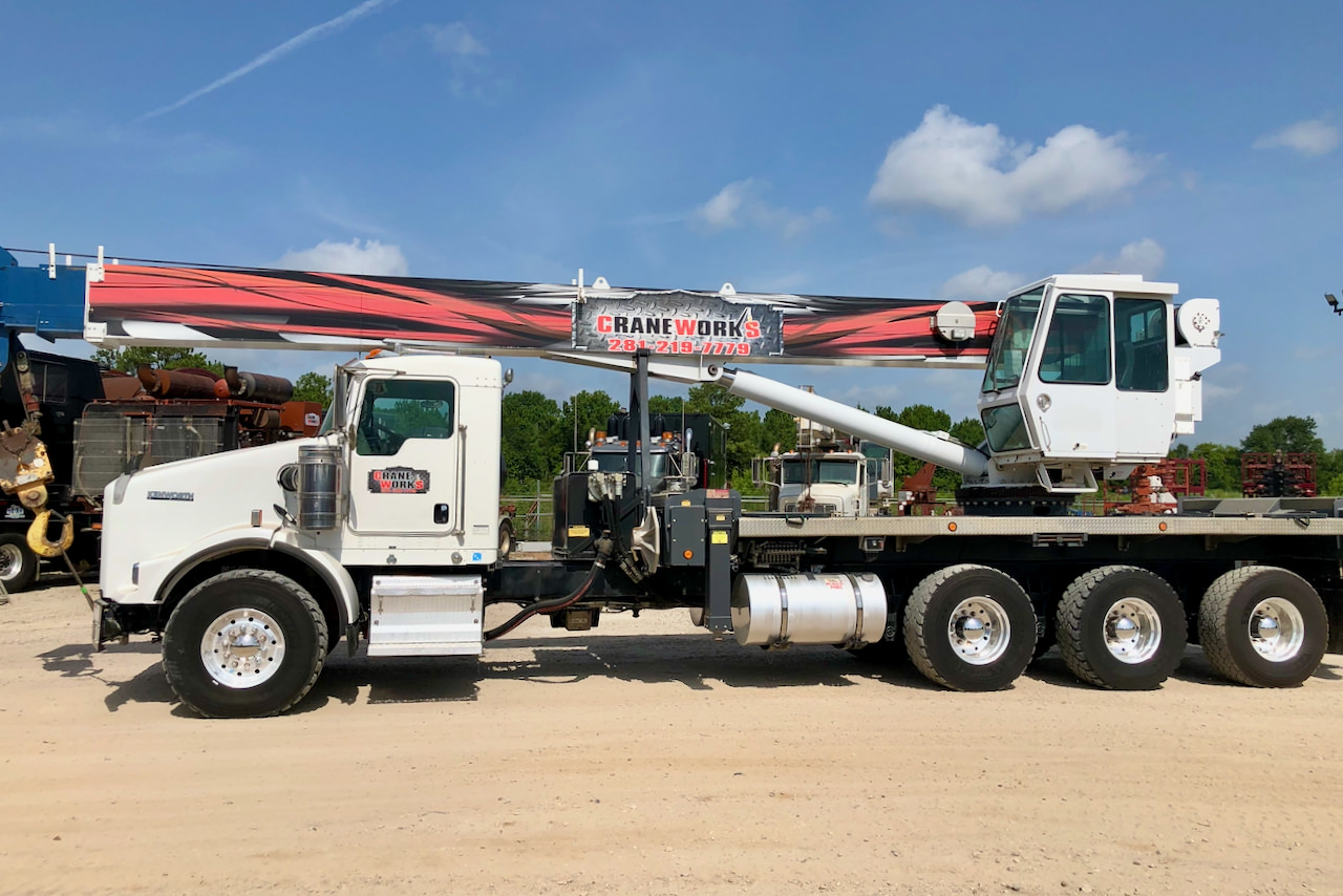SOLD Used 2013 Manitex 5084S 50ton boom truck for sale or rent 50074