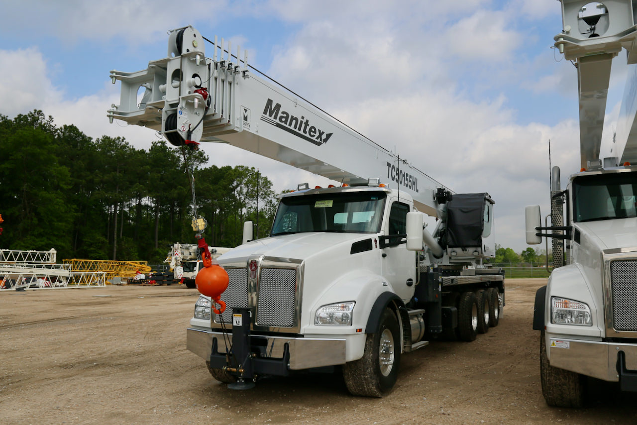 New Manitex TC50155HL 50-ton boom truck for sale on Kenworth T880 chassis #BM-3353