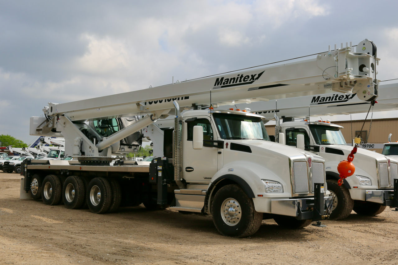 New Manitex TC50155HL 50-ton boom truck for sale on Kenworth T880 chassis #BM-3353